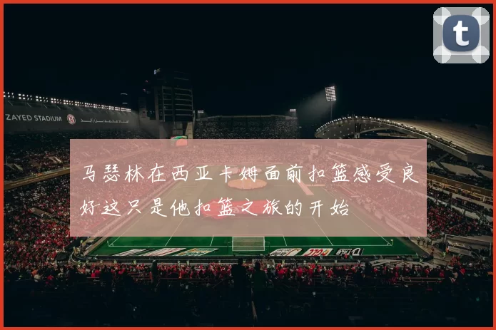 马瑟林在西亚卡姆面前扣篮感受良好这只是他扣篮之旅的开始